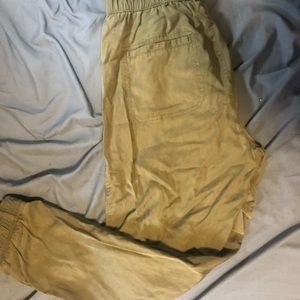 Size M jogger style garage pants (high waisted)